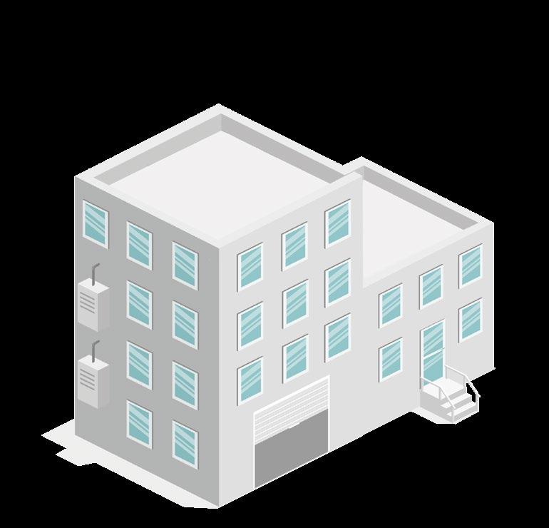 15 Budynki wielorodzinne, luksusowe apartamentowce: wydajne grzanie i chłodzenie przy minimalnych kosztach >2 C 1 Źródło ciepła: powietrze zewnętrzne System Zero Grzanie i chłodzenie budynku