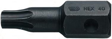 3 Końcówki uarowe serii 3 o śrub z gniazem 6kątnym calowym Do używania w kluczach uarowych. Zabierak 1/2" 12,7 mm. Wykończenie: czernione. Do używania w kluczach uarowych. Zabierak 1/2" 12,7 mm. Wykończenie: czernione. ENH.