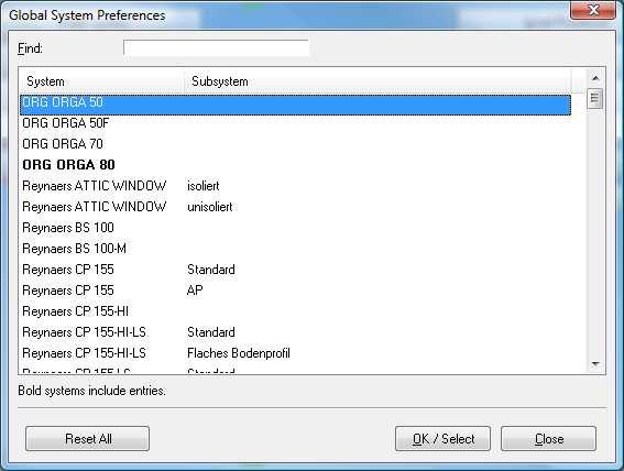 User Database (Bazą danych uŝytkownika) System