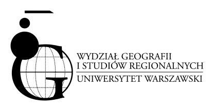 XI ZJAZD GEOMORFOLOGÓW POLSKICH Warszawa, 13-15 września 2017r. DZIEŃ 1: 13.09.2017 PROGRAM 10.00 11.30 Rejestracja uczestników hol przy wejściu do Wydziału Geografii i Studiów Regionalnych UW, ul.