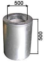 3 Wyposażenie dodatkowe Reduktor 400x400 / Ø500 mm Tłumik Kolano 400x400 mm Typ Typ Typ ZR-UF TK-UF KL-UF 6.