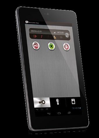 Dzięki MobileKPD, wystarczy uruchomić uprzednio zainstalowaną w telefonie darmową aplikację, aby za pośrednictwem GPRS, 3G czy WiFi połączyć się z systemem INTEGRA wyposażonym w moduł komunikacyjny