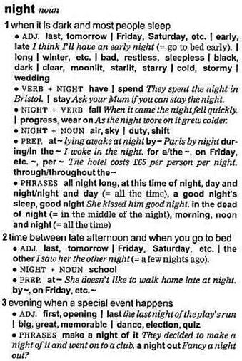 What is in the Entry 95 Figure 3. An example entry of Oxford Collocations Dictionary for Students of English (J. Crowther et al.