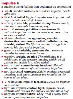 Anna ZAGÓRSKA 96 Figure 4. Example entries from Macmillan Collocations Dictionary for Learners of English (M.