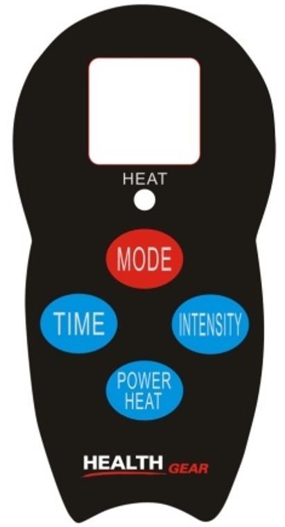 INSTRUKCJA UŻYTKOWNIKA PODGRZEWANIA I MASAŻU PRZYCISK POWER - HEAT Naciśnij go, aby włączyć zasilanie konsoli Lędźwiowej. Jest to tryb automatyczny trwający 10 minut.