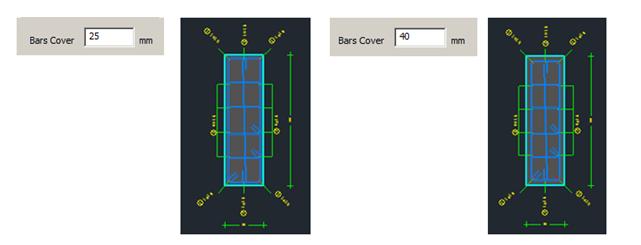 1. Geometria Geometria: Pośrodku znajdują się parametry projektowe, po prawej interfejs cad, który dostosowuje się do zmian wprowadzonych w