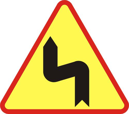 1. Odległość tego znaku ostrzegawczego na drogach o dopuszczalnej