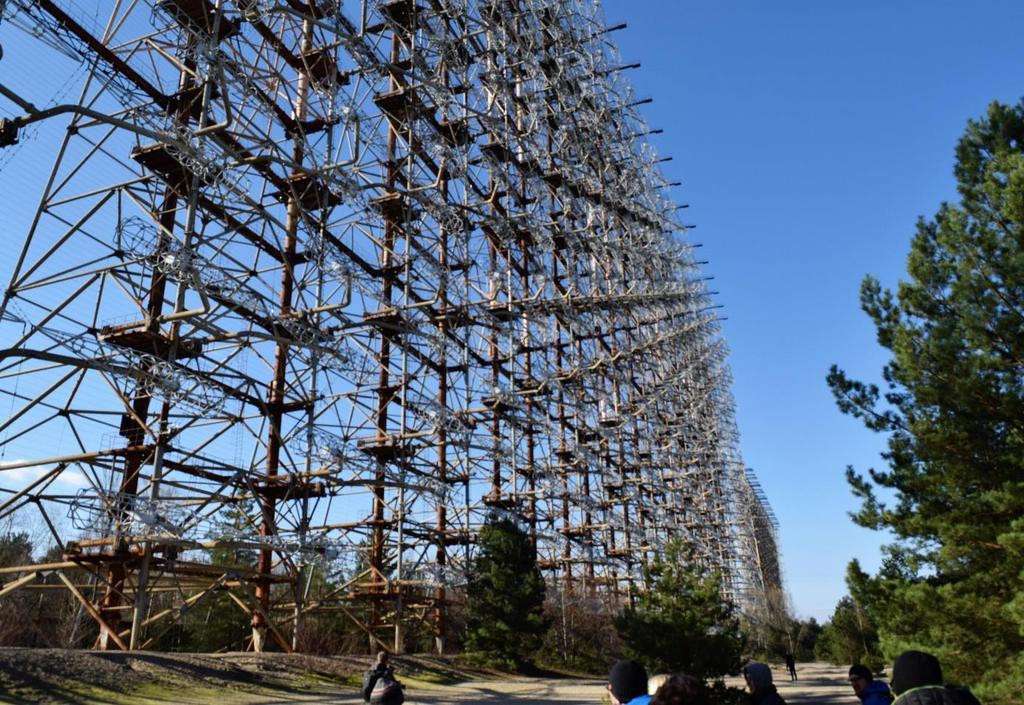 Rysunek 1. Na zdjęciu Oko Moskwy. W kolejnych dniach wizytowaliśmy Elektrownię Atomową w Czarnobylu: - Reaktor nr 4 RBMK - Sarkofag Rieaktor Bolszoj Moszcznosti Kanalnyj (ros.