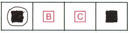 8. Do każdego zadania podane są cztery możliwe odpowiedzi: A, B, C, D. Odpowiada im następujący układ kratek w KARCIE ODPOWIEDZI: 9. Tylko jedna odpowiedź jest poprawna. 10.