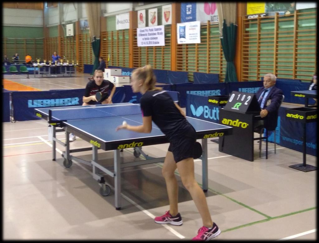 Dobry występ Zuzanny Gałki podczas I Grand Prix Polski kadetek w tenisie stołowym W dniach od 12 do 14 października w Krakowie odbywało się I Grand Prix kadetów i kadetek w tenisie stołowym.