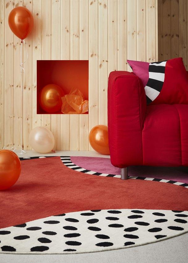 PH153759 W latach 80. Åsa Grey stworzyła dla IKEA kilka pięknych, kolorowych projektów. Była jedną z naszych sztandarowych, typowo skandynawskich projektantek.