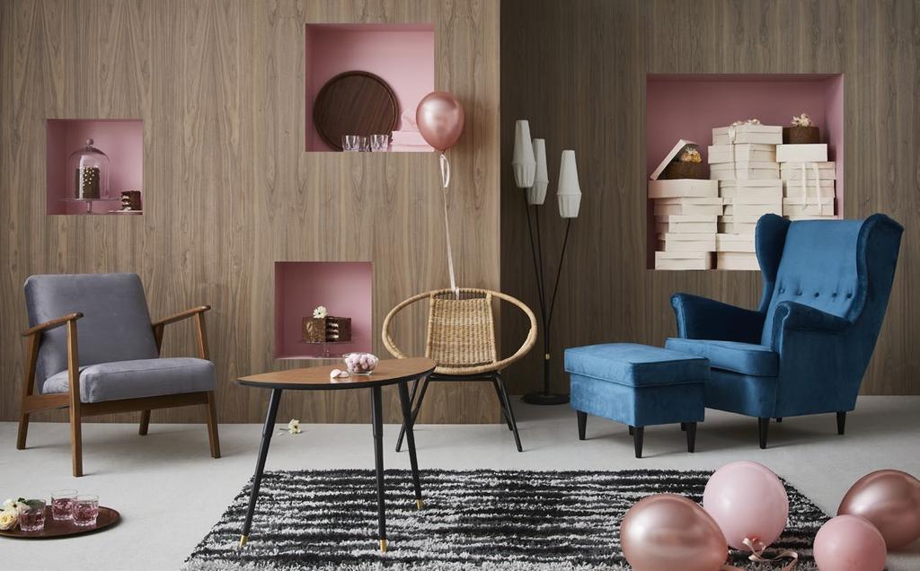 POWRÓT KLASYKI PH153748 Przenieś się do lat 1950-1960, do wyjątkowego czasu w historii IKEA, w którym pojawiły się pierwsze ikony wzornictwa.