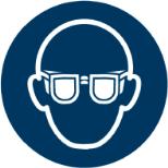NIE STOSOWANIE SIĘ DO OSTRZEŻEŃ MOŻE BYĆ PRZYCZYNĄ ŚMIERCI LUB POWAŻNYCH OBRAŻEŃ CIAŁA. 1. ZAKŁADAĆ OKULARY LUB GOGLE OCHRONNE.