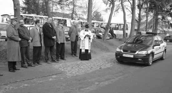 Wojewódzką Policji w Gdańsku zakupu radiowozu dla Posterunku