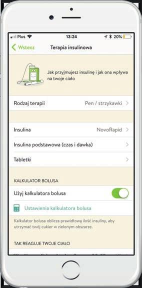 Czym jest kalkulator bolusa? To unikatowa funkcja aplikacji mysugr, która precyzyjnie pomaga w obliczaniu Twoich dawek insuliny.