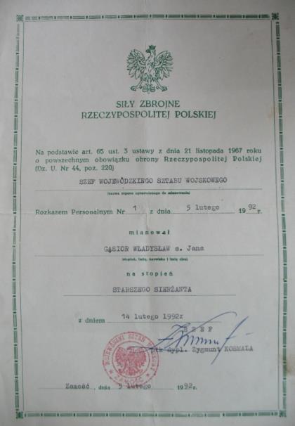 - Czy Rząd Polski docenił Wasze poświęcenie?