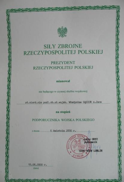 prawdziwych patriotów karano. Wielu z moich towarzyszy broni trafiło do więzień.