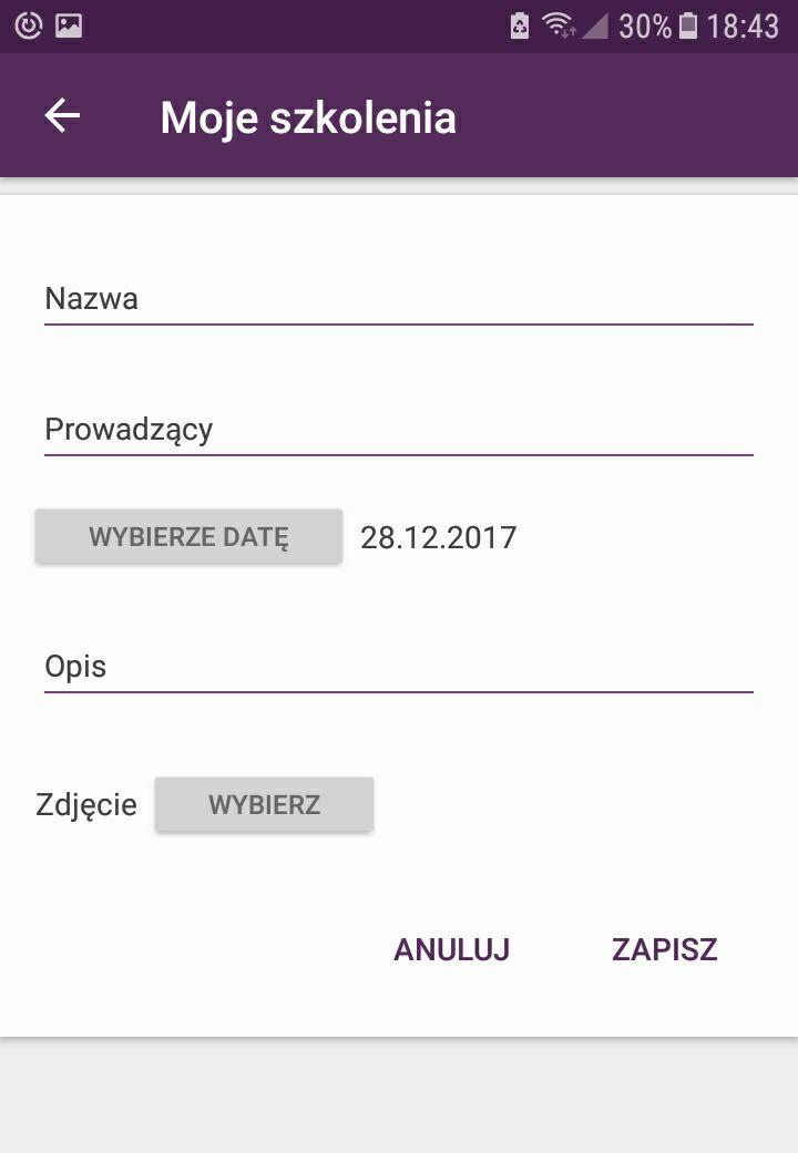 Po pozytywnym zweryfikowaniu przez trenera Twojego adresu e-mail, w zakładce Moje szkolenia pojawi się informacja o szkoleniu, w którym uczestniczyłeś oraz pliki do pobrania, które udostępnił Ci