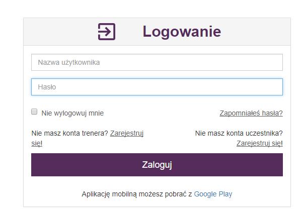 2) INSTRUKCJA OBSŁUGI DLA TRENERÓW Rejestracja w Panelu Trenera Panel Trenera to internetowa platforma umożliwiająca zarządzanie szkoleniami udostępnianymi uczestnikom 1.