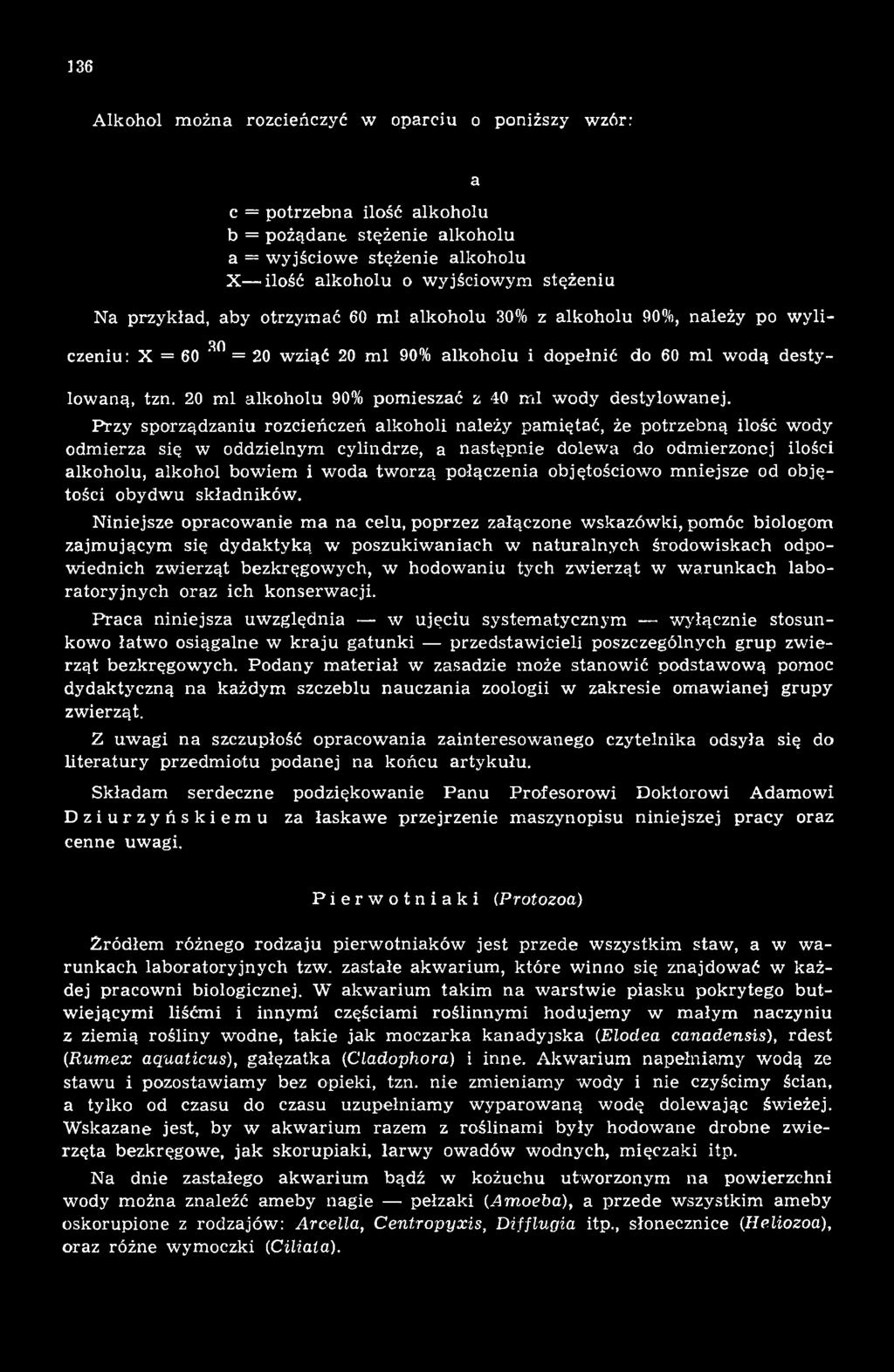 połączenia objętościowo mniejsze od objętości obydwu składników.