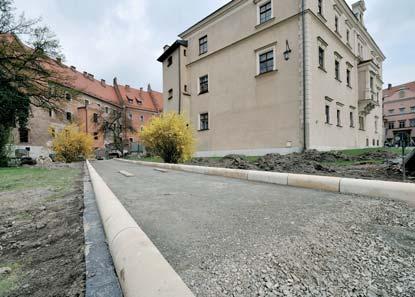 Wawelu w Krakowie Element budowy: