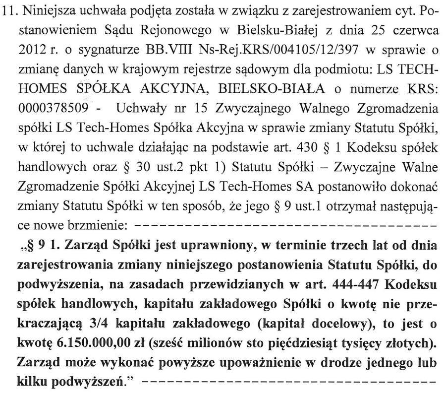 Oświadczenie Zarządu Spółki z dnia 18 lutego 2013 r.