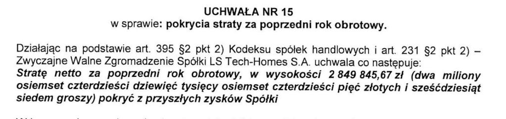 1.6. Oznaczenie dat, od których akcje uczestniczą w dywidendzie.