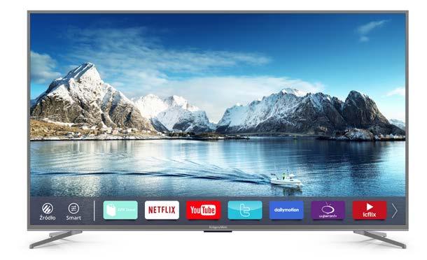 Głośniki: 2x 12 W (RMS) 2x wejście RF, słuchawki, gniazdo CI+, 3x HDMI, 2x USB, wejście kompozytowe AV, coaxial,