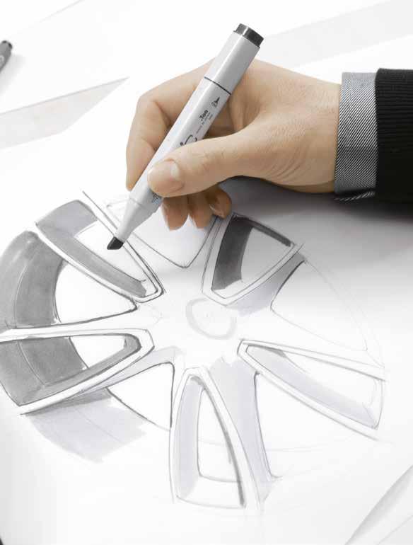 Jakość potwierdzona Zanim felga zostanie zatwierdzona do produkcji seryjnej, przechodzi wiele testów i badań oprócz obowiązkowych, także dodatkowe, bowiem Audi nie tylko przeprowadza badania wymagane