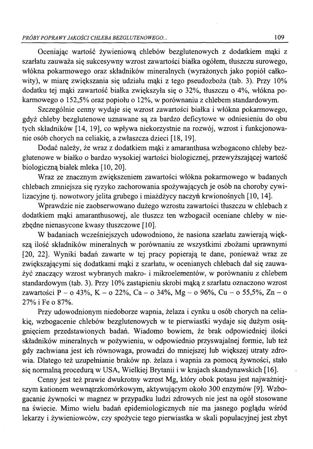 PRÓBY PPRAWY JAKŚCI CHLEBA BEZGLUTENWEG.