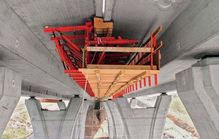 BG-PRÜFZERT Optymalne i wszechstronne dopasowanie do geometrii obiektu mostowego przy realizacji kap pomiędzy ustrojami.