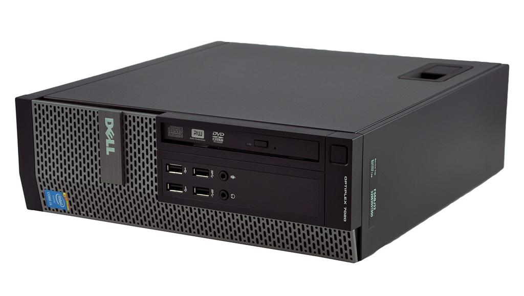 Procesor: Intel Core i5-4590 Pamięć: 4 GB DDR3 Dysk twardy: 500 GB SATA Napęd: DVD SATA System: Windows 10 Pro Odkryj komputer Dell 7020 zbudowany z najwyższej