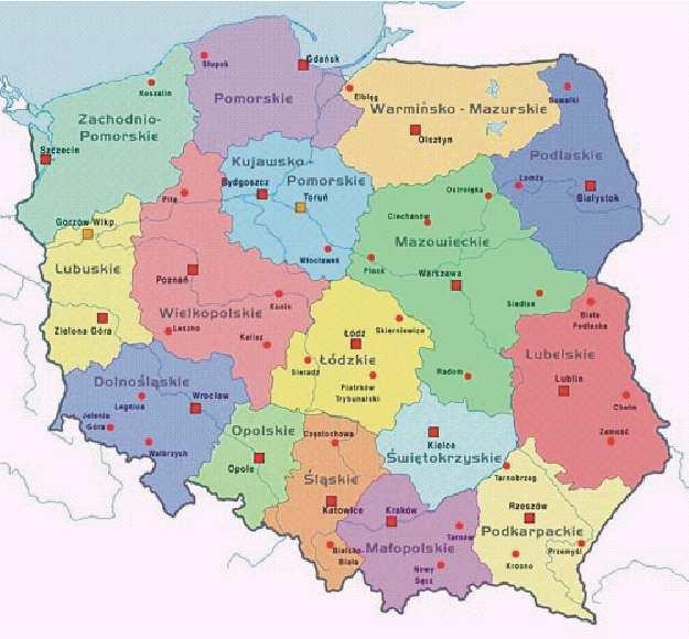 Rozmieszczenie zakładów przetwórstwa rybnego posiadających uprawnienia do handlu na rynku UE oraz uprawnionych do sprzedaŝy