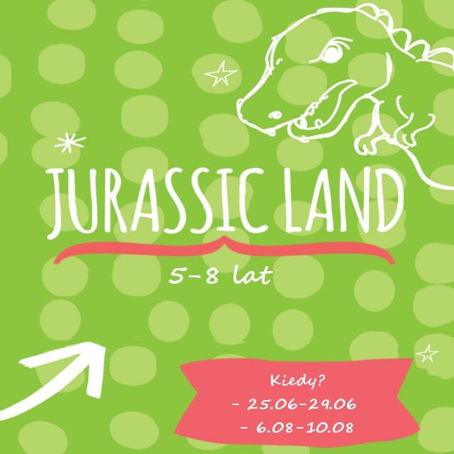JURASSIC LAND [dzieci 5-8 lat] Zabierzemy dzieci w podróż do odległych czasów, kiedy to na ziemi żyły dinozaury.