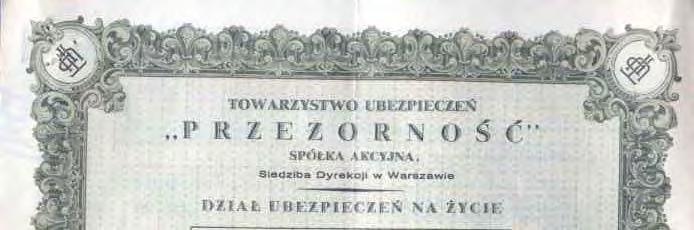 PRE- WORLD WAR II POLISH BUSINESS Prudential plc, one of the UK s leading financial services providers, issued life insurance policies in Poland prior to World War II through Prudential Assurance