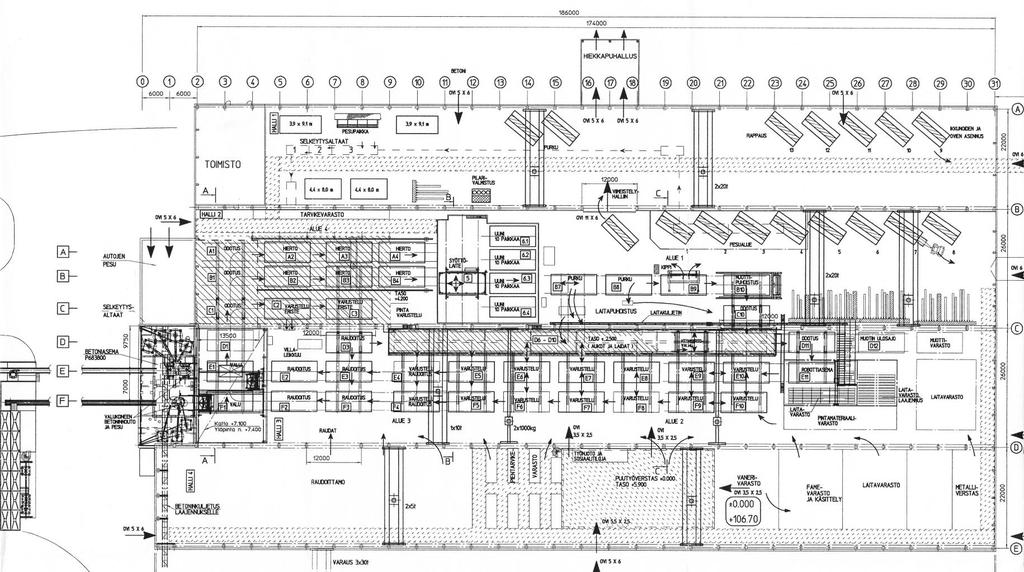 Linia do produkcji ścian EDGE MAX z ploterem i