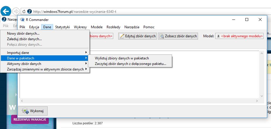 Wykonaj polecenia: library(clustersim) windows() plot(cluster.