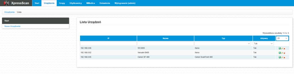 systemu XpressScan.