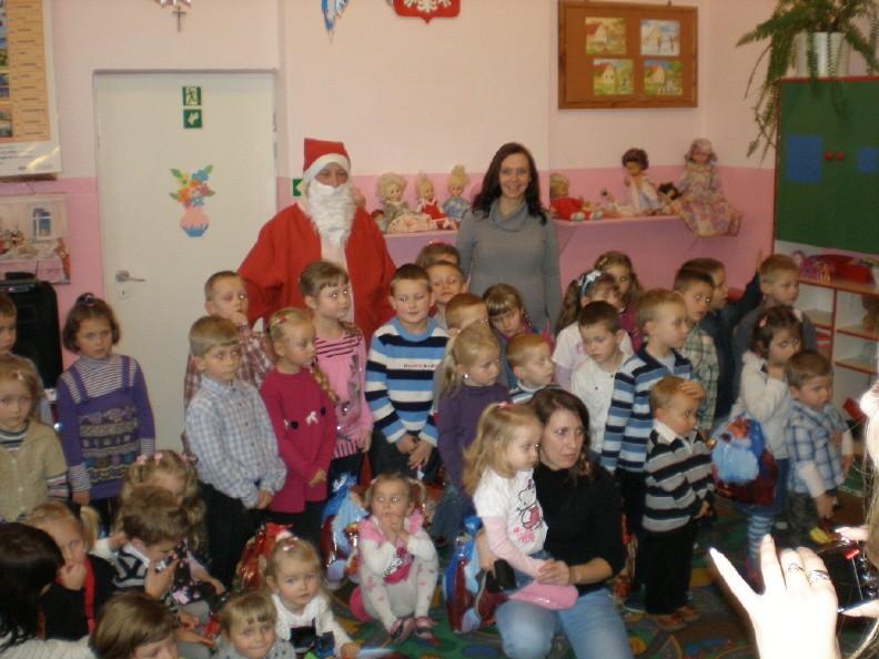 W naszym przedszkolu także zawitał w tym dniu w workami pełnymi