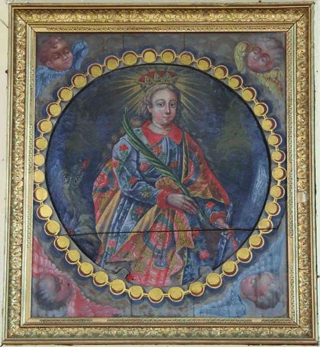 ) Lata 30. XX w. Olej, płótno, 135 x 96 cm KAT. PA-3124 ZAGINIĘCIE PRZED 2009 R. Z KLASZTORU W ŁODZI 1. AUTHOR UNKNOWN The Birth of St.