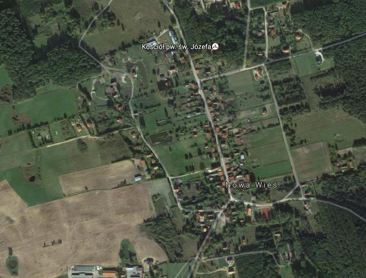 miejscowości Nowej Wsi: a w oparciu o mapy z 1930r.