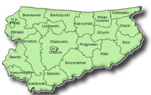 8 II. UWARUNKOWANIA ROZWOJU PRZESTRZENNEGO GMINY PURDA 1.