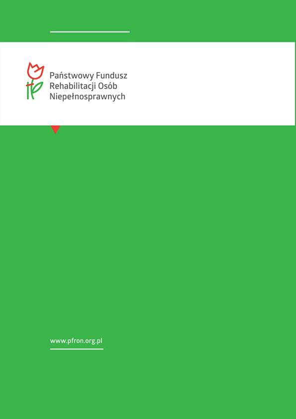 DZIAŁALNOŚĆ PAŃSTWOWEGO FUNDUSZU REHABILITACJI