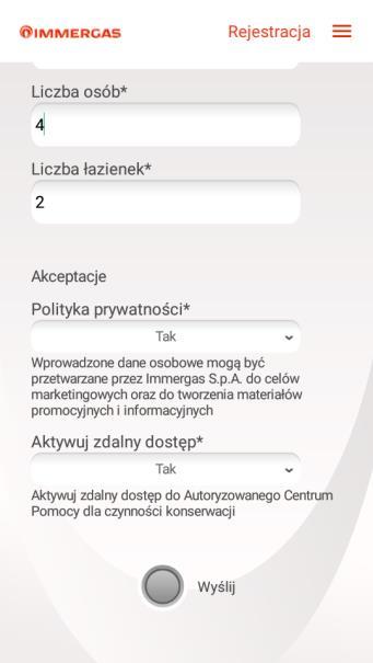 należy podać ostatnia cyfrę numeru seryjnego