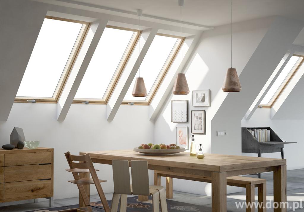 źródło: 4IQ Group, wyłączny przedstawiciel marki LITELEADER w Polsce Należy pamiętać, że im więcej okien, tym pomieszczenie jest lepiej doświetlone. Jeżeli jedno okno dachowe sprawia, że ok.