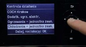 61 Podłączenia elektryczne (37-42) Po napełnieniu instalacji chłodniczej oraz napełnieniu i odpowietrzeniu hydraulicznej, instalacje są gotowe do pracy.