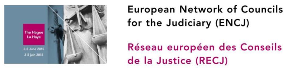 Zgromadzenie Ogólne Europejskiej Sieci Rad Sądownictwa, 3-5 czerwca 2015 r.