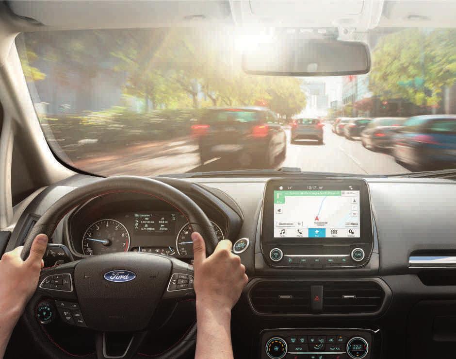 Przejmij kontrolę. EcoSport to synonim satysfakcjonującej i pewnej jazdy.