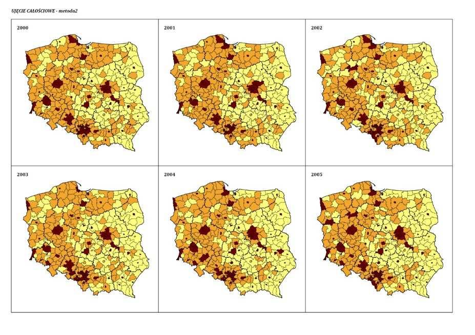 ZRÓŻNICOWANIE PROCESÓW ROZWOJOWYCH W POLSCE