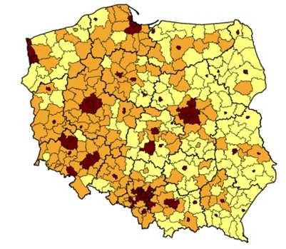 ujęciu całościowym na poziomie lokalnym